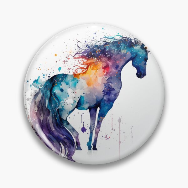 Artikelvorschau, Cosmic watercolor unic #75 unicorn entworfen und verkauft von LaElee.