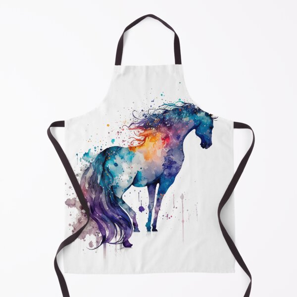 Item preview, Cosmic watercolor unic #75 unicorn designed and sold by LaElee.
