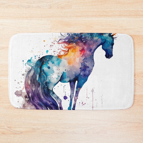 Item preview, Cosmic watercolor unic #75 unicorn designed and sold by LaElee.