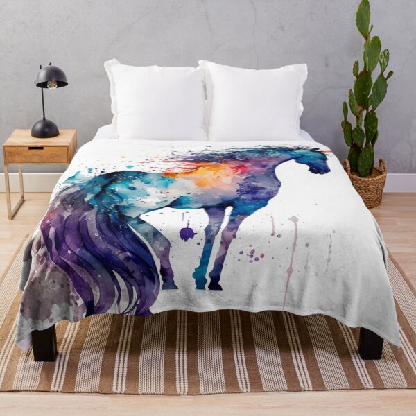 Item preview, Cosmic watercolor unic #75 unicorn designed and sold by LaElee.