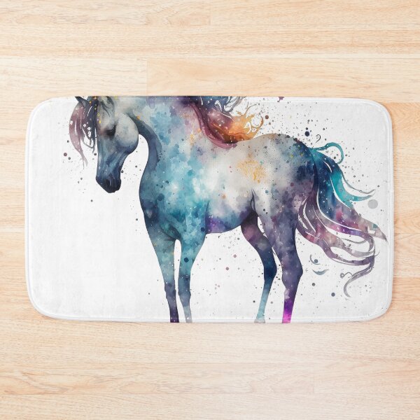 Item preview, Cosmic watercolor unic #78 unicorn designed and sold by LaElee.