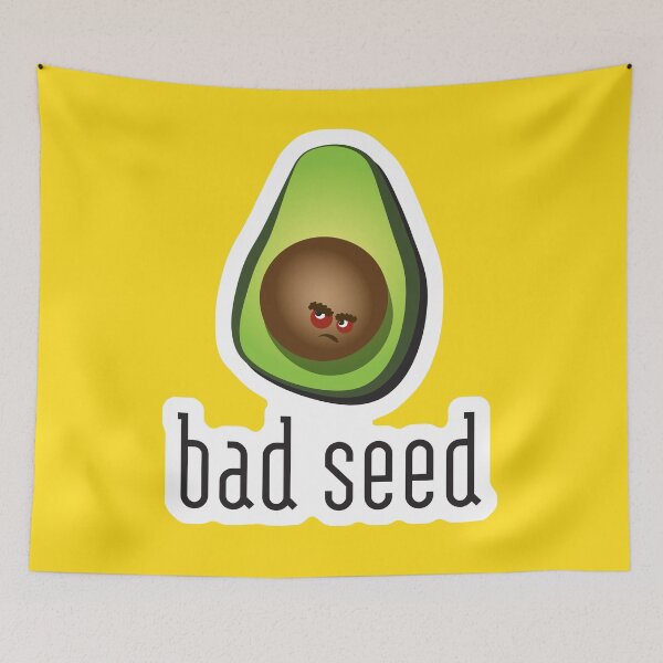 Item preview, Bad Seed (Avocado) designed and sold by WonderWhat.
