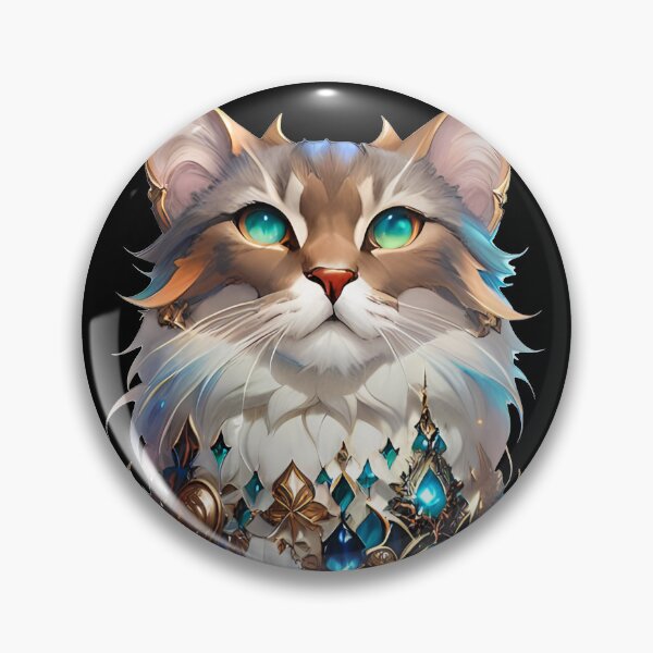 Aperçu de l'œuvre Sa Majesté Sparkle Paws créée et vendue par HiPolly.