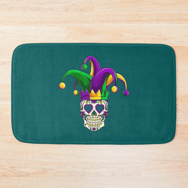 Item preview, Mardi Gras Sugar Skull Jester Costume  Women Man3 designed and sold by AdahSpinka.