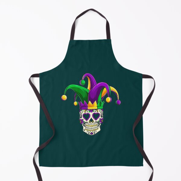 Item preview, Mardi Gras Sugar Skull Jester Costume  Women Man3 designed and sold by AdahSpinka.