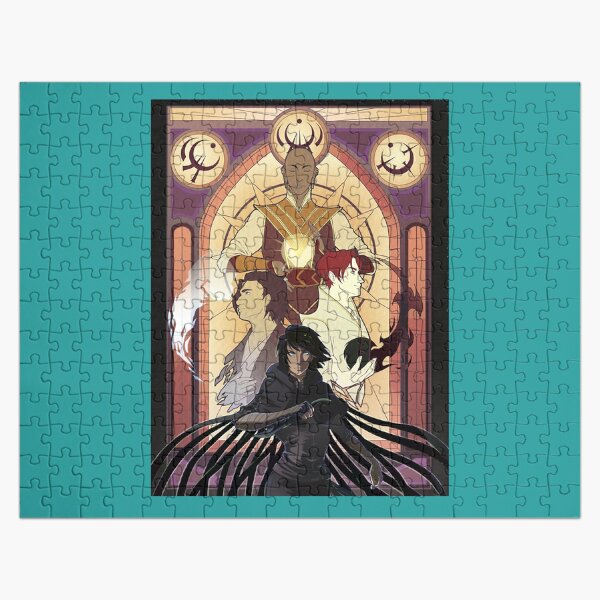 Brandon Sanderson Cosmere Symbol Jigsaw Puzzle by Wilbuw Eaden