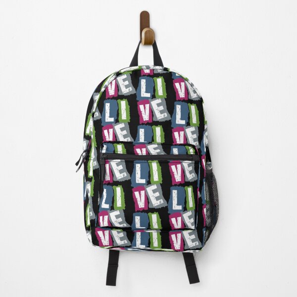 Item preview, LIVE - Just Live - Simple and colorful Design designed and sold by Agni Designs.