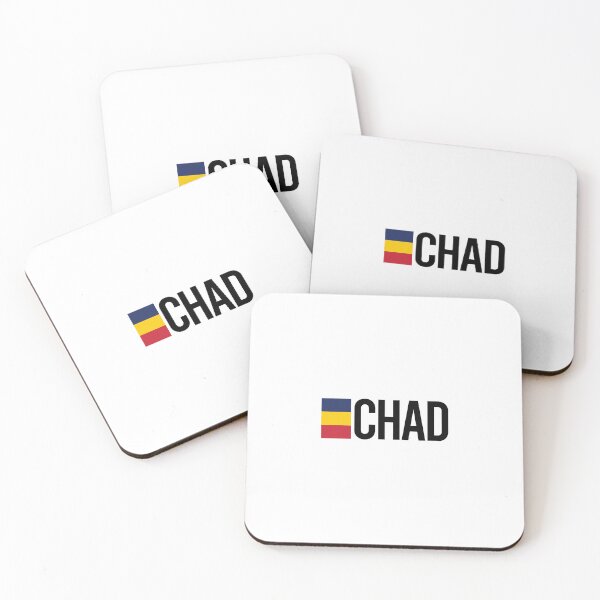 Item preview, Chad Country Flag - Minimal Design collection designed and sold by randomorder.