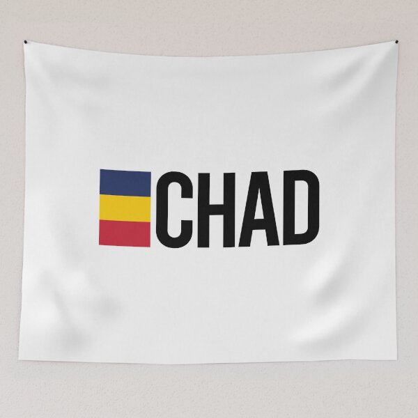 Item preview, Chad Country Flag - Minimal Design collection designed and sold by randomorder.