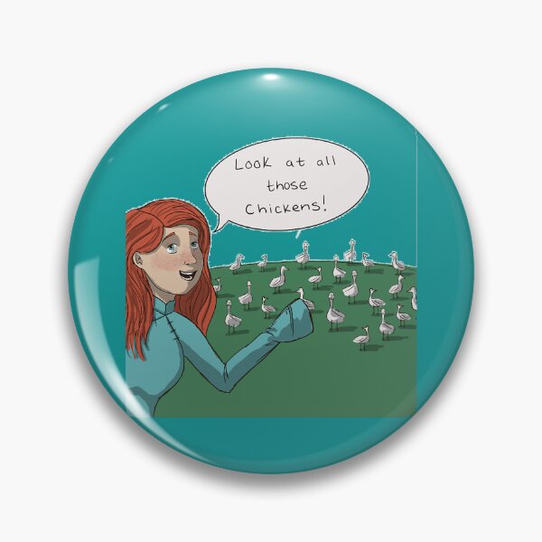 Item preview, Shallan and the Chickens Classi  designed and sold by AdahSpinka.