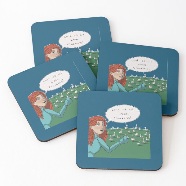 Item preview, Shallan and the Chickens Classi  designed and sold by AdahSpinka.