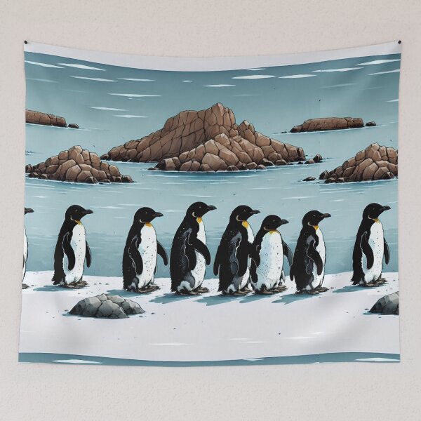 Item preview, Penguins March designed and sold by cosmic3000.