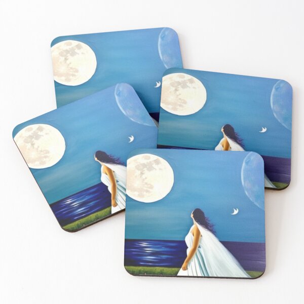 Item preview, Lady Looking Towards Moon designed and sold by Odetee.