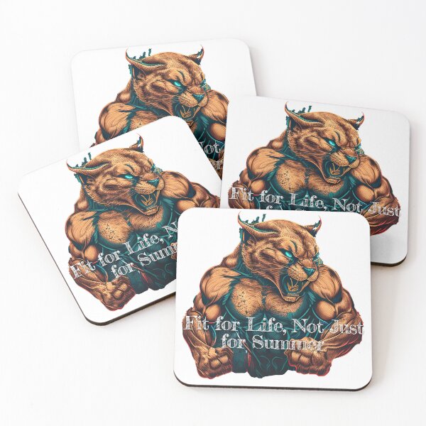 Item preview, Fit for Life, Not Just for Summer_Bodybuilding Fitness Gym Workout Exercise Merch Print Desgin designed and sold by tengamerx.