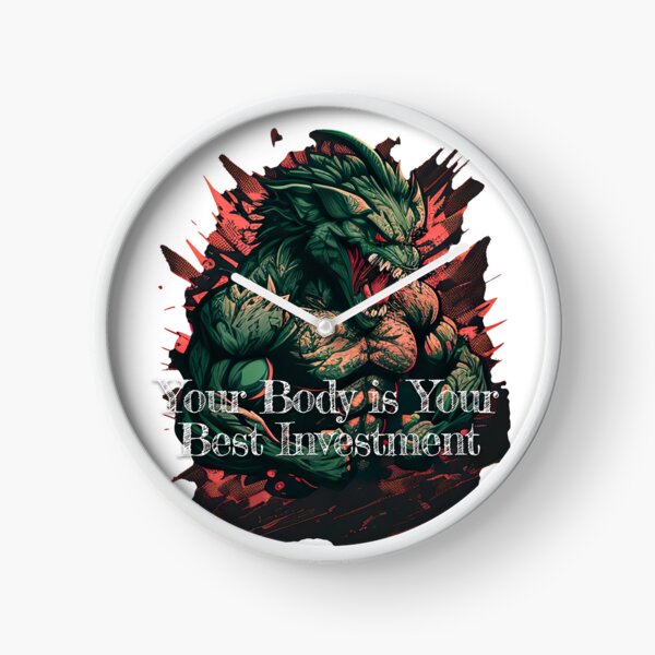 Item preview, Your Body is Your Best Investment_Bodybuilding Fitness Gym Workout Exercise Merch Print Desgin designed and sold by tengamerx.