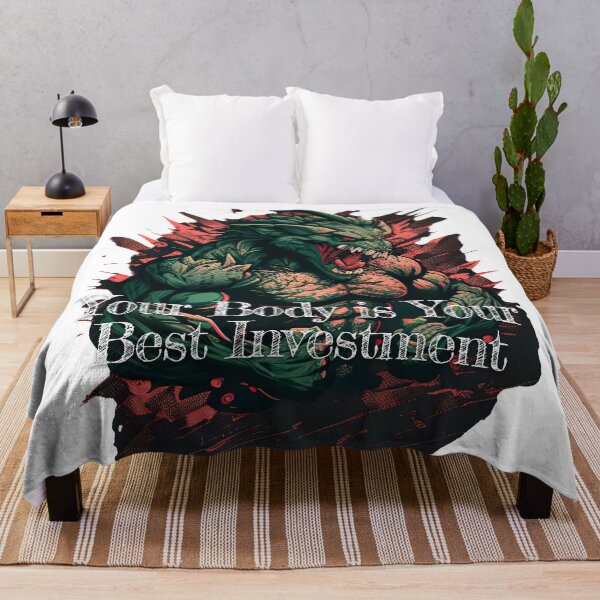 Item preview, Your Body is Your Best Investment_Bodybuilding Fitness Gym Workout Exercise Merch Print Desgin designed and sold by tengamerx.