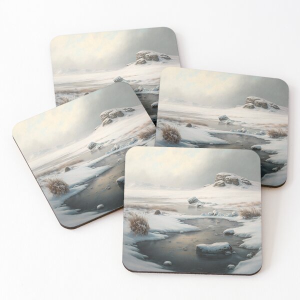 Item preview, Discover the Haunting Beauty of a Frozen Tundra: Frigid, Awe-Inspiring designed and sold by Neffdesign.