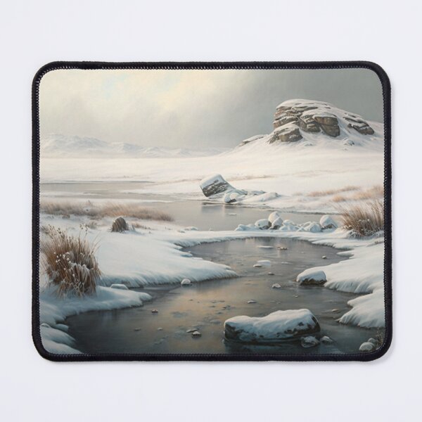 Item preview, Discover the Haunting Beauty of a Frozen Tundra: Frigid, Awe-Inspiring designed and sold by Neffdesign.