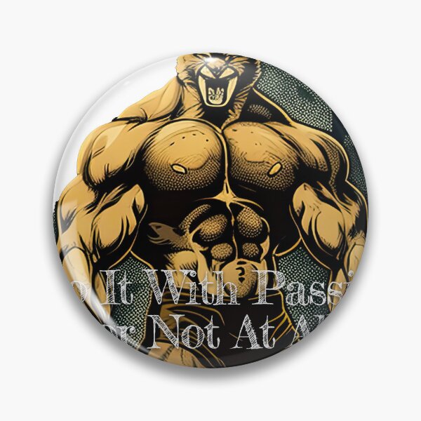 Artikelvorschau, Do It With Passion or Not At All_Bodybuilding Fitness Gym Workout Exercise Merch Print Desgin entworfen und verkauft von tengamerx.