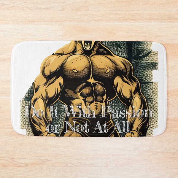 Item preview, Do It With Passion or Not At All_Bodybuilding Fitness Gym Workout Exercise Merch Print Desgin designed and sold by tengamerx.
