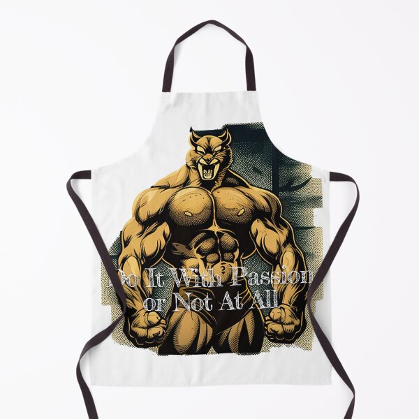 Aperçu de l'œuvre Do It With Passion or Not At All_Bodybuilding Fitness Gym Workout Exercise Merch Print Desgin créée et vendue par tengamerx.