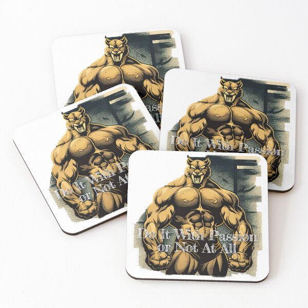 Item preview, Do It With Passion or Not At All_Bodybuilding Fitness Gym Workout Exercise Merch Print Desgin designed and sold by tengamerx.