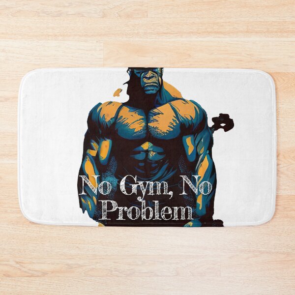 Item preview, No Gym, No Problem_Bodybuilding Fitness Gym Workout Exercise Merch Print Desgin designed and sold by tengamerx.