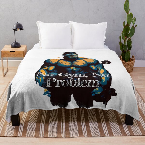 Item preview, No Gym, No Problem_Bodybuilding Fitness Gym Workout Exercise Merch Print Desgin designed and sold by tengamerx.