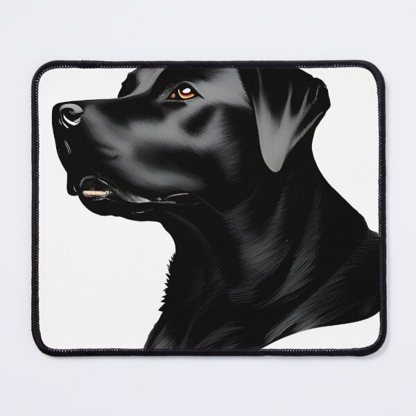 Item preview, This handsome Black Labrador is so silky smooth, just look at that adorable face!  designed and sold by TeamKC.