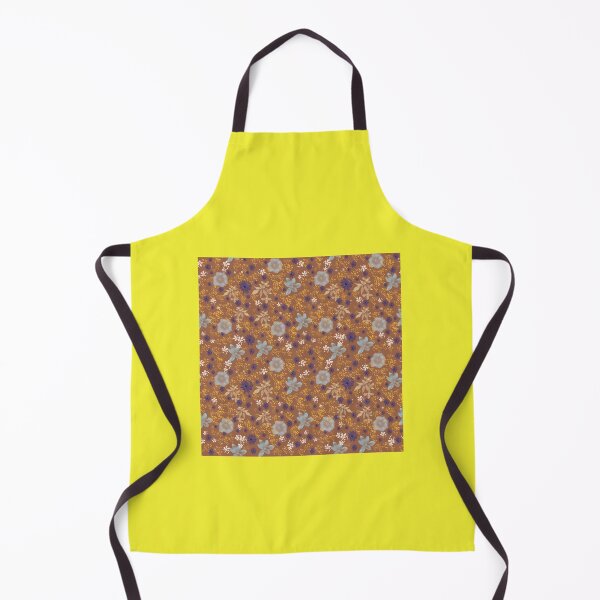 Item preview, Brown Blue Floral For Printable  designed and sold by Nicesiri.