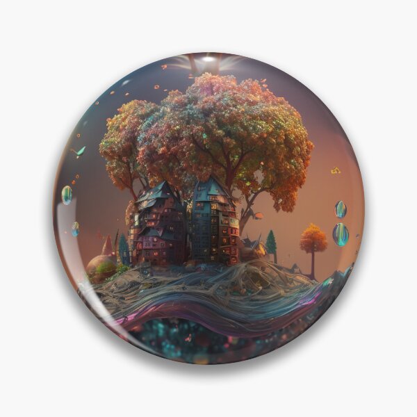 Item preview, An apple made of glass with a tiny fantasy world inside 5 designed and sold by jetaiart.