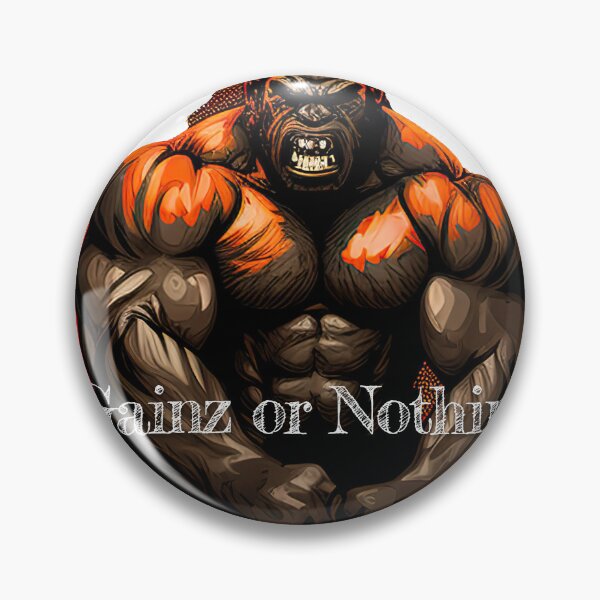 Item preview, Gainz or Nothing_Bodybuilding Fitness Gym Workout Exercise Merch Print Desgin designed and sold by tengamerx.