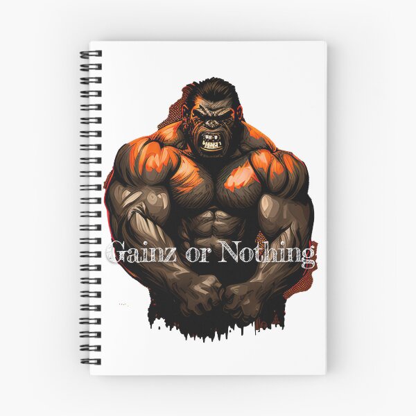 Item preview, Gainz or Nothing_Bodybuilding Fitness Gym Workout Exercise Merch Print Desgin designed and sold by tengamerx.