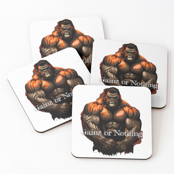 Item preview, Gainz or Nothing_Bodybuilding Fitness Gym Workout Exercise Merch Print Desgin designed and sold by tengamerx.