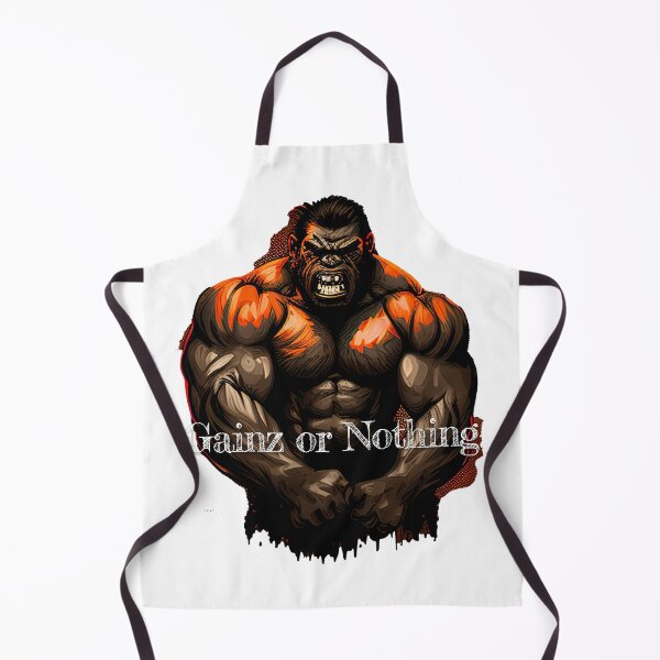 Item preview, Gainz or Nothing_Bodybuilding Fitness Gym Workout Exercise Merch Print Desgin designed and sold by tengamerx.