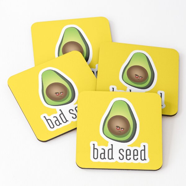 Item preview, Bad Seed (Avocado) designed and sold by WonderWhat.