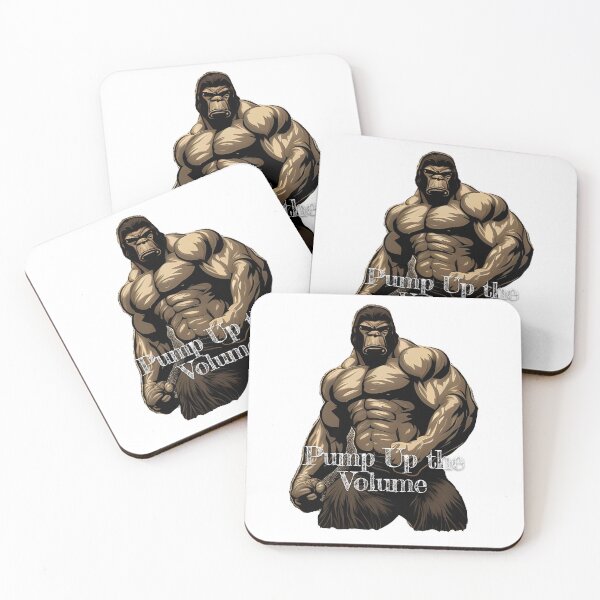 Item preview, Pump Up the Volume_Bodybuilding Fitness Gym Workout Exercise Merch Print Desgin designed and sold by tengamerx.