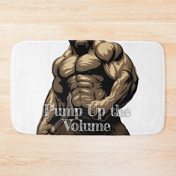 Item preview, Pump Up the Volume_Bodybuilding Fitness Gym Workout Exercise Merch Print Desgin designed and sold by tengamerx.