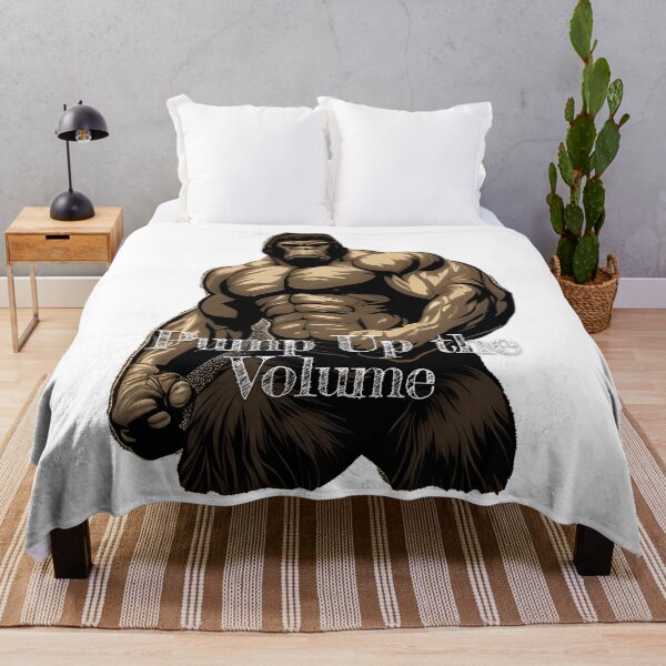 Item preview, Pump Up the Volume_Bodybuilding Fitness Gym Workout Exercise Merch Print Desgin designed and sold by tengamerx.