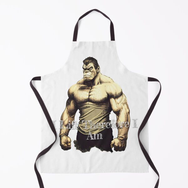Item preview, I Lift Therefore I Am_Bodybuilding Fitness Gym Workout Exercise Merch Print Desgin designed and sold by tengamerx.