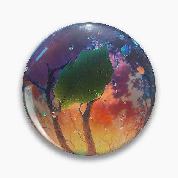 Item preview, An apple made of glass with a tiny fantasy world inside 6 designed and sold by jetaiart.
