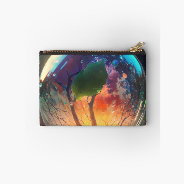 Item preview, An apple made of glass with a tiny fantasy world inside 6 designed and sold by jetaiart.
