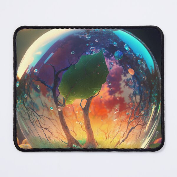 Item preview, An apple made of glass with a tiny fantasy world inside 6 designed and sold by jetaiart.