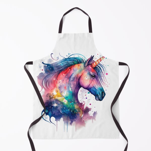 Item preview, Cosmic watercolor unic #79 unicorn designed and sold by LaElee.