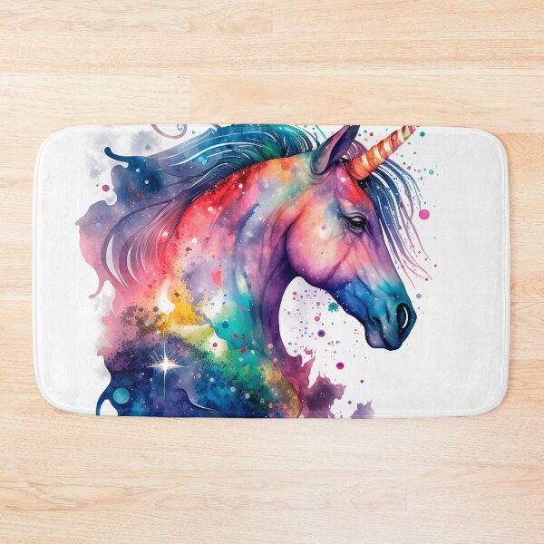 Item preview, Cosmic watercolor unic #79 unicorn designed and sold by LaElee.