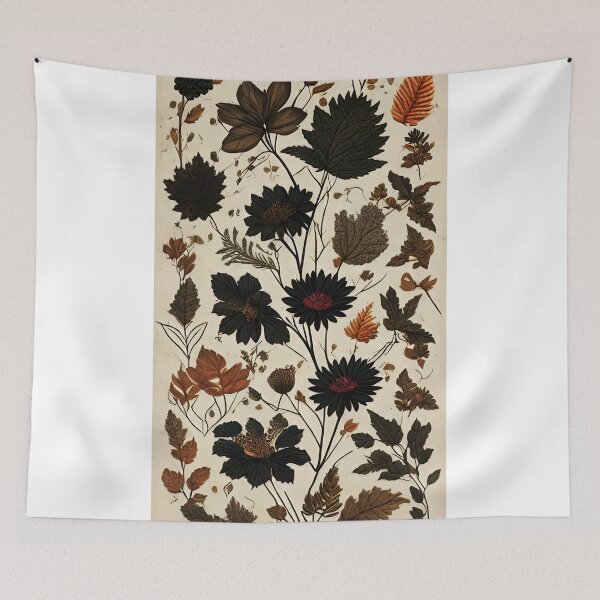 Item preview, Enchanting plants with vintage touch. designed and sold by imagynationwork.