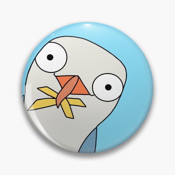 Item preview, The Chip Thief - Seagull with chips designed and sold by elisegowdesigns.