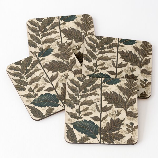 Item preview, Mysterious botanicals in dark hues. designed and sold by imagynationwork.