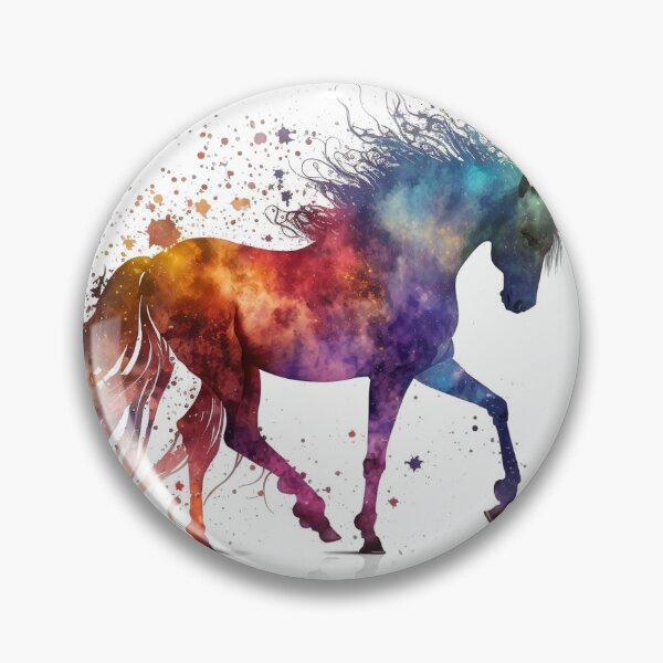Item preview, Cosmic watercolor unic #82 unicorn designed and sold by LaElee.