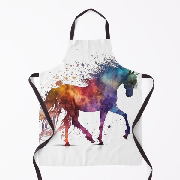 Item preview, Cosmic watercolor unic #82 unicorn designed and sold by LaElee.